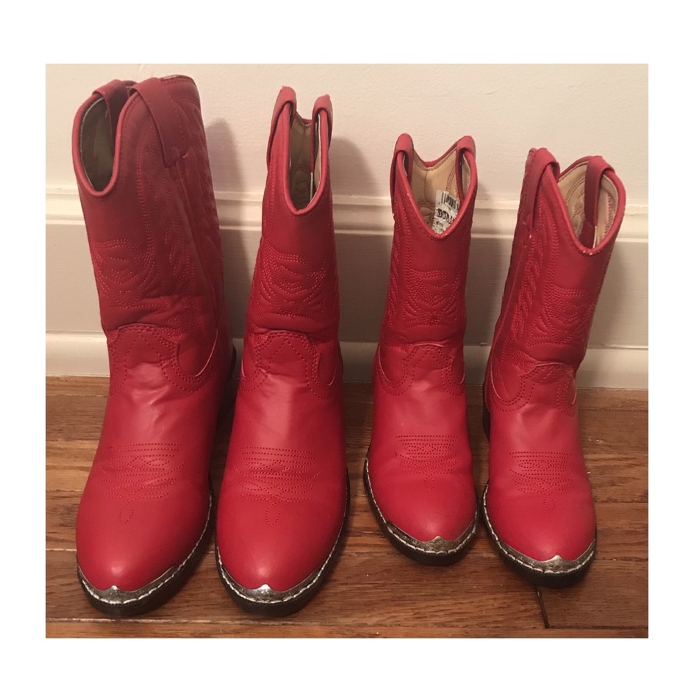 Kids Cow Girl Boots